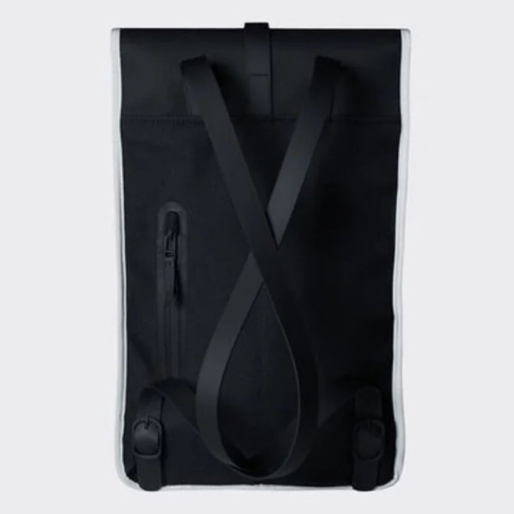 NWT Rains Backpack Reflective in Black Color - Picture 2 of 6